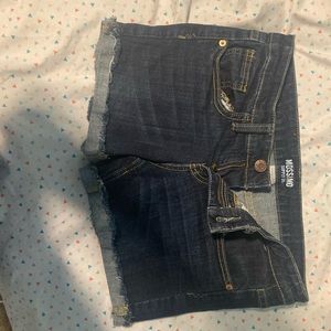 Lowwaisted Jean shorts